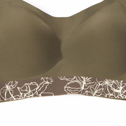 都市丽人Vbra泳布零感内衣薄款3/4杯无钢圈无排扣LB366N 商品图7