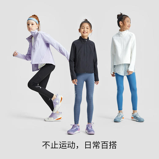 【专属】moodytiger儿童外套女童春秋款23年新款立领拼接纯色短款运动外套M33210403 商品图4