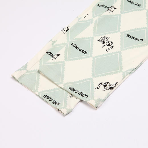 都市丽人舒适外出女士睡衣26支棉质单面女士棉质薄款长袖长裤类家居服套装LH32K4 商品图8