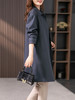 UG【现货7天】风衣女中长款小个子英伦风2023秋季新款休闲过膝显瘦外套大衣 商品缩略图4