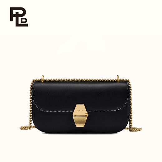 保兰德PLD东方雅奢经典系列45度压纹法棍包单肩斜挎手提包通勤必备女包 商品图3