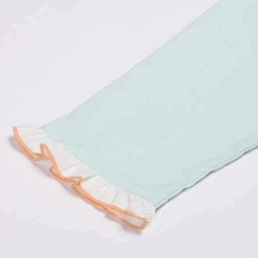 都市丽人好睡好眠女士睡衣软绵绵1.0梭织棉薄款长袖长裤类家居服套装LH32L2 商品图5