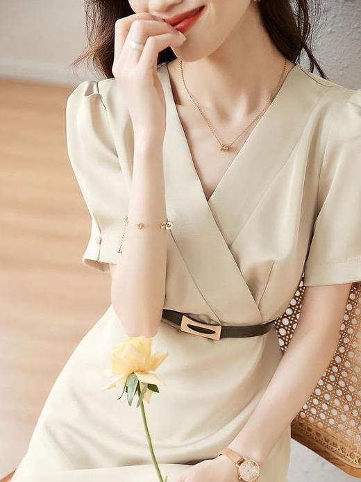 【简约气质连衣裙】秋季新款 通勤气质淑女裙 百搭显瘦 优雅时尚 商品图1