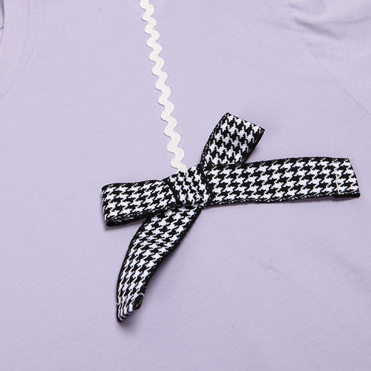 都市丽人生活家居女士睡衣26支CVC单面棉质薄款长袖长裤类家居服套装LH32J3 商品图5