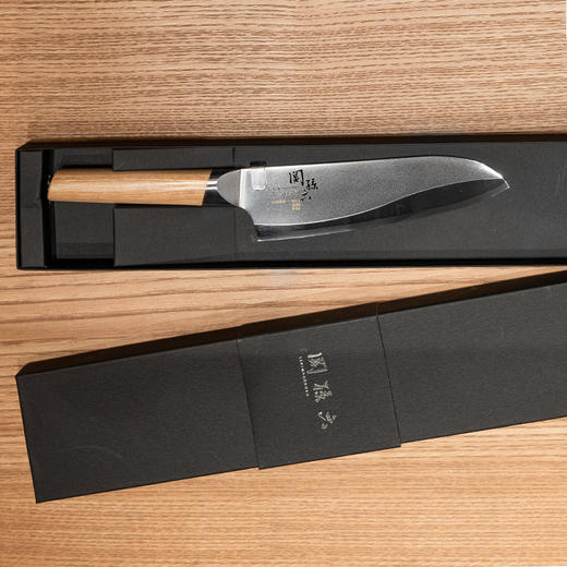 日本进口关孙六10000CL不锈钢三德刀切片刀165MM 商品图4