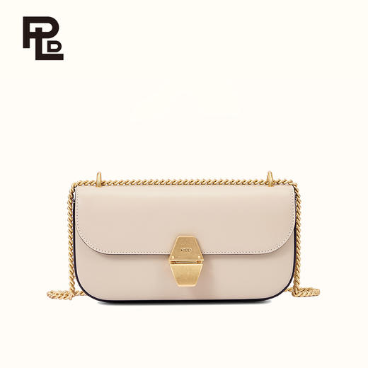 保兰德PLD东方雅奢经典系列45度压纹法棍包单肩斜挎手提包通勤必备女包 商品图0