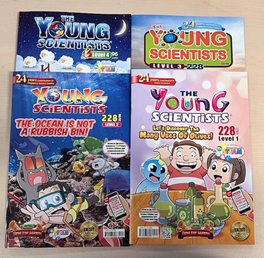 【过刊优惠包】新加坡科学杂志  The Young Scientists 小科学家/Smart Mathematicians 数学小天才   (每期含测试题卷）（现下单，节后发货） 商品图1