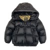 【有品质，有温暖，更舒适】孩子们的冬日防护必备，黑金配色时尚百搭，白鸭绒填充温暖舒适，儿童羽绒服冬季新款，保护您的孩子在寒冷的冬天里舒适度过-QQ 商品缩略图5
