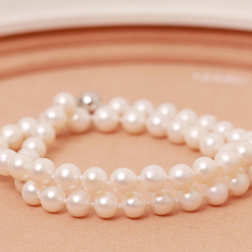 美裕 淡水珍珠项链 7.5-8.5 送妈妈 送长辈首选 96007 商品图4