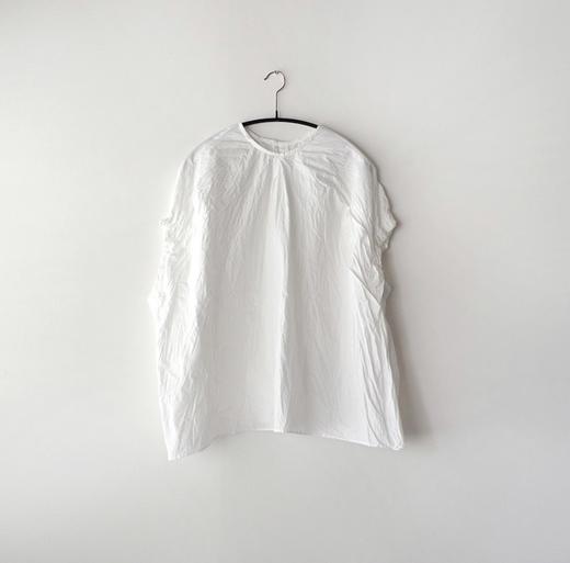 5折(g)2色前后两穿麻质上衣 商品图1