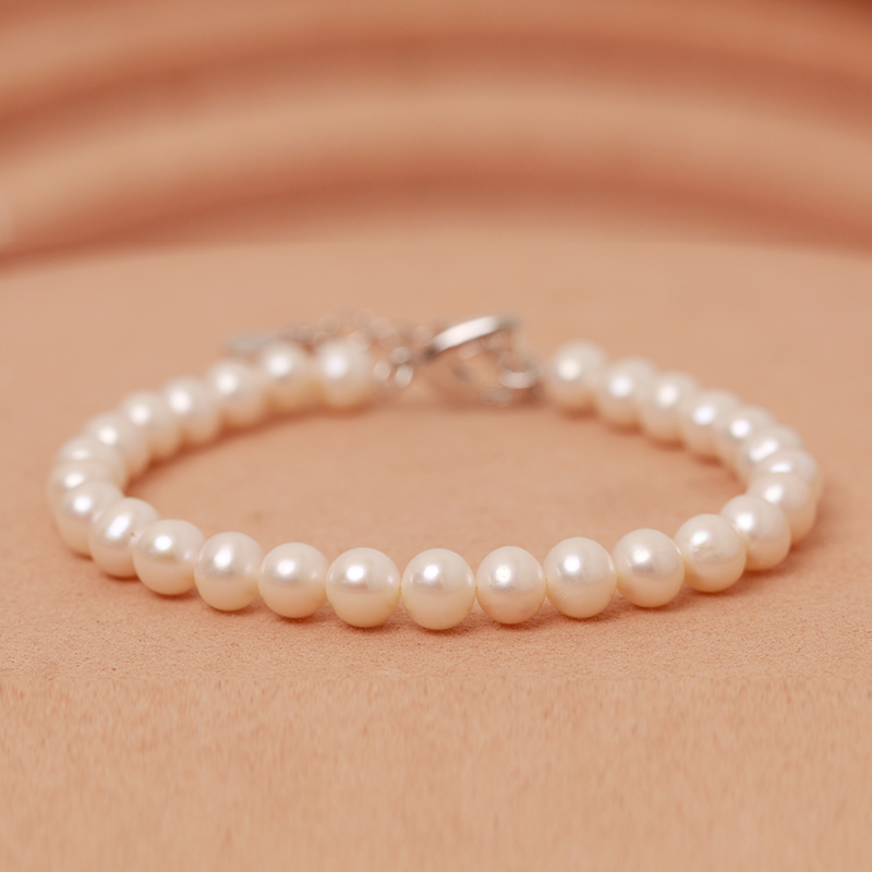 美裕 淡水珍珠手链6-7mm 106936