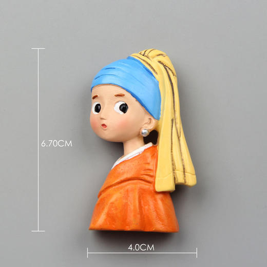 卡通梵高冰箱贴磁吸网红冰箱贴3d立体贴装饰贴磁铁 商品图9