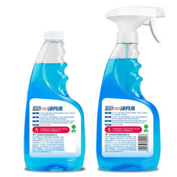 绿伞玻璃净亮水 玻璃车窗清洗剂 不留水痕去污防尘500g*2瓶 商品图4