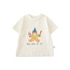 女童春夏宽松童装T恤趣味印花弹力针织纯棉男宝宝短袖复古舒适潮 商品缩略图6