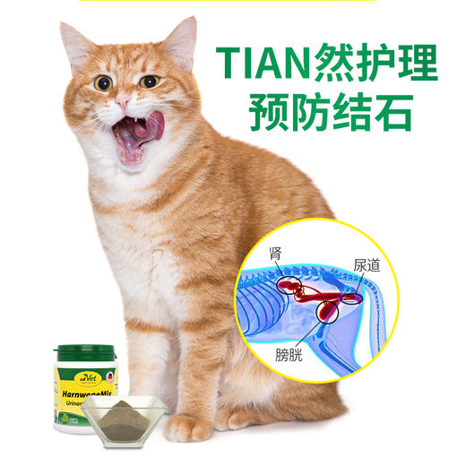 德国 cdVet 施德维特 尿道结石护理粉 30g 商品图3
