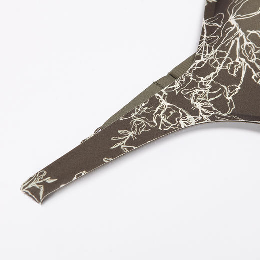 都市丽人Vbra泳布零感内衣薄款3/4杯无钢圈三排扣LB365N 商品图10