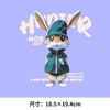 裁缝学苑卡通兔子热转印烫画贴卫衣高级衣服烫图白墨2023新图案 商品缩略图0