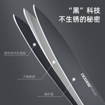 维艾（Newair）水果刀不锈钢家用削皮刀加长切西瓜刀具套装厨房菜刀德国便携小刀 /厨具 /刀剪菜板 /瓜果刀/刨 商品图2