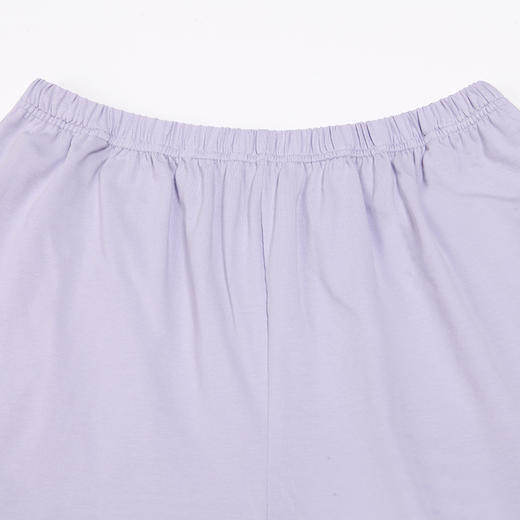 都市丽人生活家居女士睡衣26支CVC单面棉质薄款长袖长裤类家居服套装LH32J3 商品图7