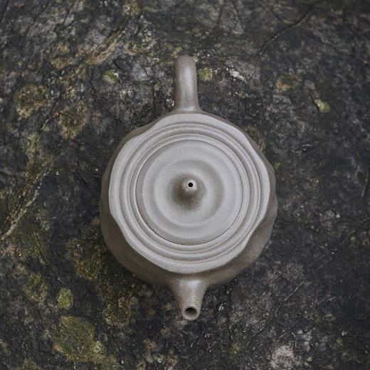 龙德堂陶艺 徐飞制 《水韵·江南》原矿青段 390cc 库存请咨询客服 商品图3