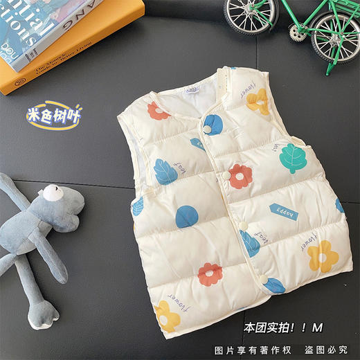 秋冬款婴幼童羽绒棉小马甲背心男女宝宝坎肩背心内穿马甲外穿 商品图10