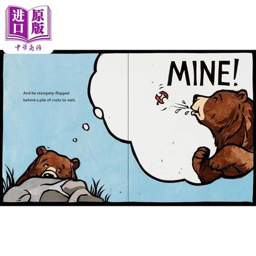 【中商原版】到底属于谁？ Mine! 英文原版 儿童绘本 动物故事图画书 精装亲子绘本 童书读物 进口儿童读物 搞笑趣味绘本故事 商品图2