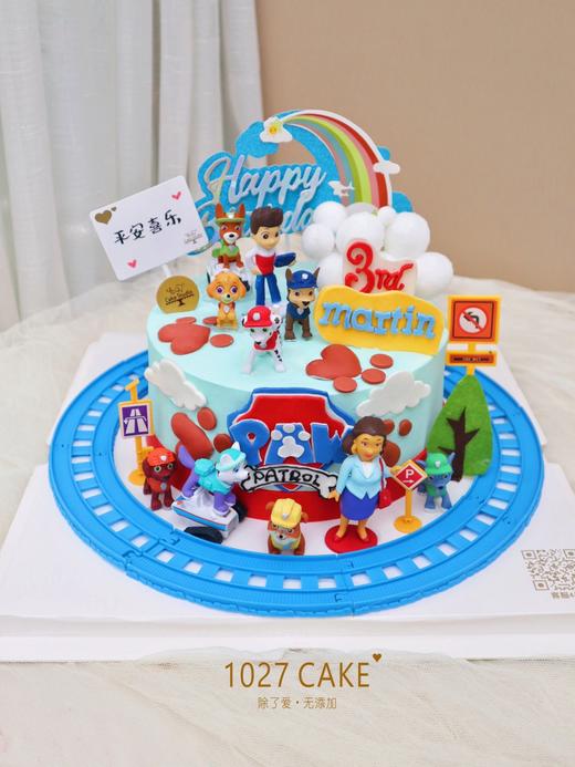 1027CAKE |汪汪队 狗狗主题蛋糕 托马斯 商品图0