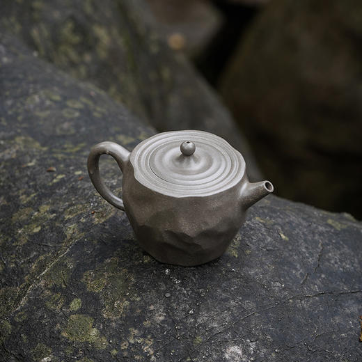 龙德堂陶艺 徐飞制 《水韵·江南》原矿青段 390cc 库存请咨询客服 商品图4