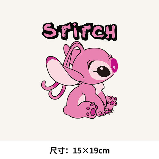 儿童卡通史迪奇热转印烫画贴卫衣转印衣服贴纸定做烫图白墨2023 商品图3