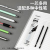 得力（deli）拔帽中性笔笔芯替芯 0.5mm子弹头水笔签字笔替芯 6600/34567/Q7适用 黑色20支/盒6916 商品缩略图2