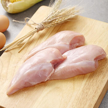 1号会员店（One's Member） 单冻鸡大胸  出口级食材 鸡肉鸡胸肉健身鸡胸肉鸡里脊 净重2斤 商品图4