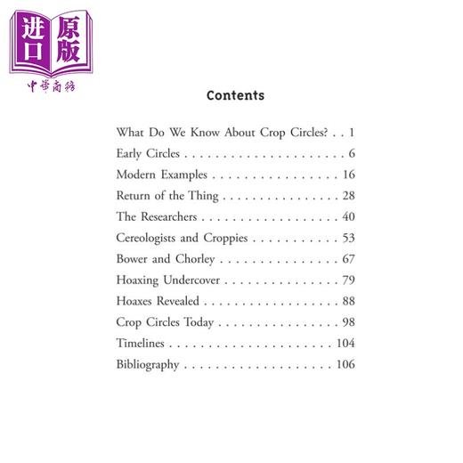 【中商原版】什么是麦田怪圈 What Do We Know About Crop Circles 英文原版 儿童百科故事 科学知识儿童读物 进口图书 Who HQ 商品图1