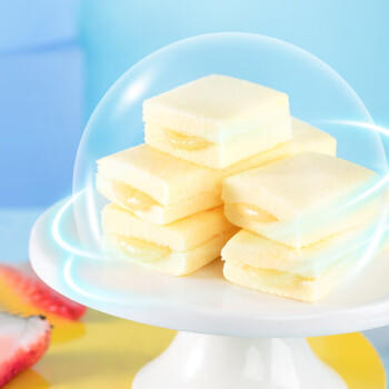 港荣乳酸小口袋蒸蛋糕450g/箱 美味营养早餐下午茶点心 2箱起售 商品图1