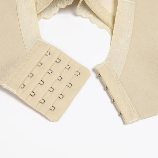 都市丽人聚拢升杯B杯适穿舒适更聚拢蕾丝内衣中厚款3/4杯常规文胸树脂胶圈四排扣新年本命年红品YB31A5 商品图8