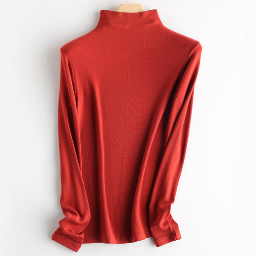 【反季清仓！89元三件】甄选12色美雅碧蛋白精华羊毛发热长袖T恤，质感柔软舒适，免烫方便，修身显瘦，适合现代女性穿搭，成为秋季的时尚打底衫选择。sh 商品图13