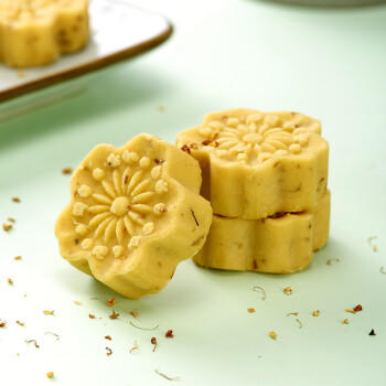 稻香村DXC 传统糕点 休闲点心 零食饼干 绿豆冰糕120g（桂花味） 商品图1