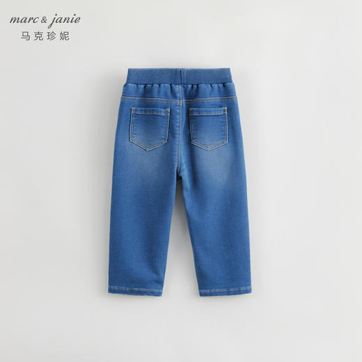 马克珍妮秋装新款 女童趣味樱桃弹力牛仔裤 231736 商品图1
