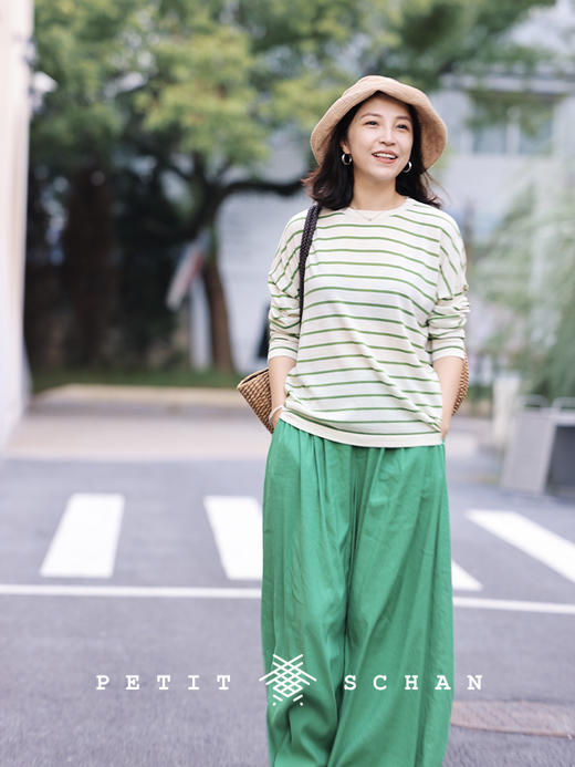 【经典款】PETIT SCHAN小闪 #026 Natural wave++ 浪花儿  进口高端亚麻编织渔夫帽女可折叠便携户外海边防晒遮太阳防紫外线草编帽子 商品图1