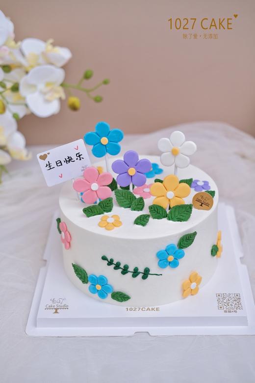 1027CAKE | 可爱ins风  翻糖花花 简约小清新 商品图2