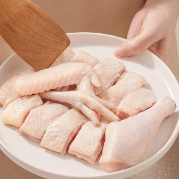 温氏供港原切御品土鸡块500g 120天椰子鸡 冷冻 鸡块 散养土鸡 商品图4