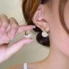 JU-C0032韩国新款珍珠耳扣耳环感气质小香风洋气个性耳钉女百搭耳饰潮 商品缩略图0