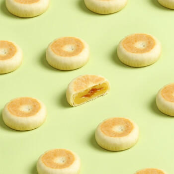 味滋源 榴莲饼500g 整箱糕点爆浆流心馅饼休闲零食小吃点心 商品图1