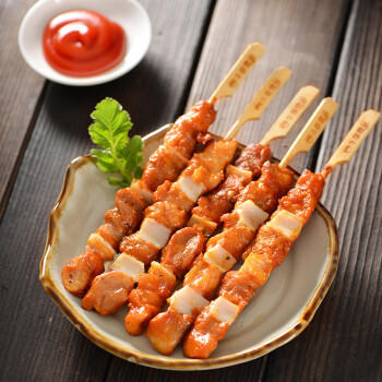 华都食品骨肉相连净重2斤25串 鸡软骨肉串鸡脆骨 烧烤食材 生鲜烧烤食材 商品图3