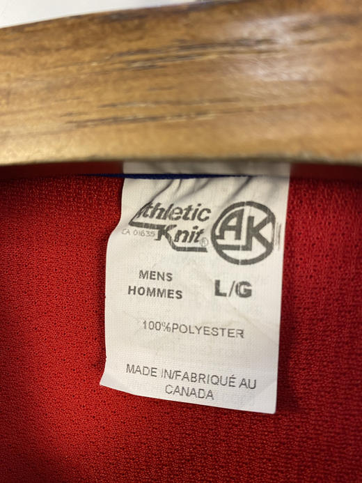 90年代 Vintage Athletic Knit 全刺绣 加拿大制 冰球球衣 _SSJ(L) 商品图2