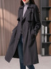 【定制25天】高级感风衣外套女2023秋季新款韩版系带宽松显瘦中长款大衣 商品缩略图0