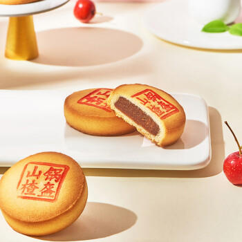 稻香村DXC 特色糕点 休闲点心 零食饼干 山楂锅盔210g 商品图1