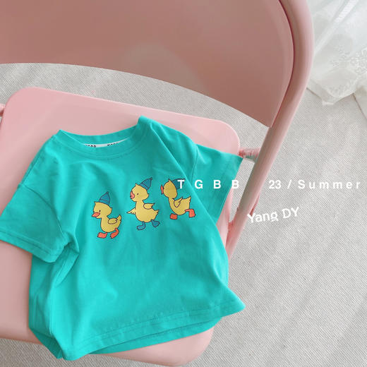 【特价捡漏69元/3件】夏季必备！2023新款韩版童装T恤，萌宝时尚洋气必备。男女童皆适宜，舒适亲肤，多款可选！。sh#异业福利 商品图11