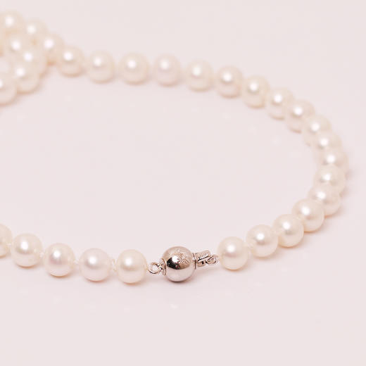 美裕 淡水珍珠项链 7.5-8.5 送妈妈 送长辈首选 96007 商品图3