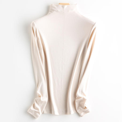 【反季清仓！89元三件】甄选12色美雅碧蛋白精华羊毛发热长袖T恤，质感柔软舒适，免烫方便，修身显瘦，适合现代女性穿搭，成为秋季的时尚打底衫选择。sh 商品图11