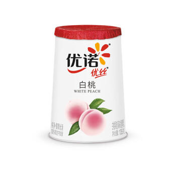 优诺（yoplait）优丝白桃果粒酸奶135gx3杯 营养早餐 低温酸奶牛奶 风味发酵乳 商品图1